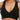 Soutien-gorge de fitness yoga noir respirant